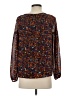 J.Crew Factory Store 100% Polyester Brown Long Sleeve Blouse Size XS - photo 2