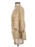 Main Strip Animal Print Tan Pullover Sweater Size S - photo 5
