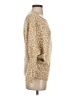 Main Strip Animal Print Tan Pullover Sweater Size S - photo 4