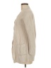 Max & Mia 100% Cotton Tan Ivory Cardigan Size S - photo 5