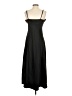 Unbranded 100% Polyester Solid Black Casual Dress Size S (estimated) - photo 2