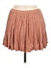 Ecote 100% Rayon Solid Tan Casual Skirt Size M - photo 2