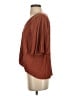 Cotélac Brown Short Sleeve Blouse Size Sm (0) - photo 5