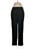 Talbots Plaid Black Casual Pants Size 4 - photo 1