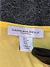 Carolina Belle 100% Polyester Yellow Short Sleeve Blouse Size S - photo 7
