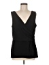 Long Tall Sally 100% Polyester Black Sleeveless Blouse Size M - photo 1