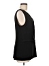 Long Tall Sally 100% Polyester Black Sleeveless Blouse Size M - photo 4