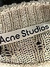 Acne Studios Metallic Tan Silver Turtleneck Sweater Size S - photo 12