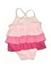 Unbranded Color Block Pink One Piece Swimsuit Size M (baby) - photo 2