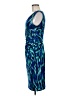 Anne Klein Print Blue Cocktail Dress Size 6 - photo 5