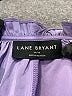 Lane Bryant 100% Polyester Purple 3/4 Sleeve Blouse Size 14 - 16 Plus - photo 7