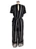 Luxology 100% Polyester Chevron-herringbone Black Jumpsuit Size M - photo 2