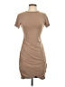 Express Solid Tan Casual Dress Size XS - photo 1