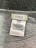 Piper Chevron-herringbone Gray Dress Size 4 - 5 - photo 3
