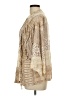 Ruby Rd. 100% Rayon Gold Kimono Size L - photo 5