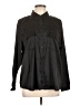 Equipment Black Long Sleeve Blouse Size L - photo 1