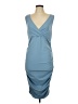 Shein Solid Blue Cocktail Dress Size L - photo 1