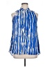 Alfani Blue Sleeveless Blouse Size 0X - photo 1