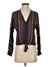 Rails Brown Long Sleeve Blouse Size XS - photo 1