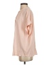 Point Sur Pink Short Sleeve Blouse Size S - photo 5