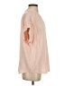 Point Sur Pink Short Sleeve Blouse Size S - photo 4