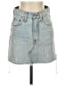 Levi's 100% Cotton Blue Denim Skirt Size 25 waist - photo 1