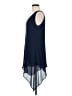 Soft Surroundings 100% Polyester Blue Sleeveless Blouse Size M - photo 5