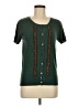 Costa Blanca Green Short Sleeve Top Size M - photo 1