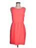 J.Crew 100% Polyester Solid Orange Casual Dress Size 6 - photo 1