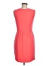 J.Crew 100% Polyester Solid Orange Casual Dress Size 6 - photo 2