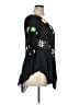 Assorted Brands Black 3/4 Sleeve Blouse Size M (estimated) - photo 4