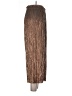 Alice + Olivia 100% Polyester Metallic Solid Gold Brown Casual Pants Size L - photo 4