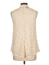 AB Studio Ivory Sleeveless Blouse Size L - photo 2