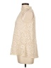 AB Studio Ivory Sleeveless Blouse Size L - photo 5