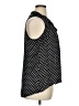 Rafaella Polka Dots Black Sleeveless Blouse Size XL - photo 4