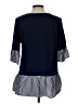 Pleione Blue 3/4 Sleeve Blouse Size L - photo 2