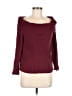 Love By Design Burgundy Pullover Sweater Size M - photo 1