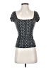 Shein Black Short Sleeve T-Shirt Size 2 - photo 1