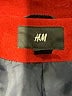 H&M Red Wool Coat Size 4 - photo 6