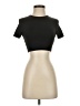 Zara Black Short Sleeve Turtleneck Size S - photo 1