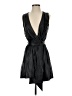 Ramy Brook Metallic Black Cocktail Dress Size 00 - photo 1