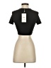 Zara Black Short Sleeve Turtleneck Size S - photo 2