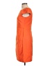 AGB Solid Orange Casual Dress Size 10 - photo 5
