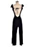 Reformation Solid Black Jumpsuit Size 2 - photo 2