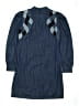 Chloé 100% Cotton Chevron-herringbone Blue Dress Size 14 - photo 2