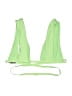 Zara Solid Green Swimsuit Top Size XL - photo 2