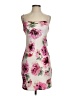 Express 100% Polyester Floral Pink Cocktail Dress Size XS - photo 1