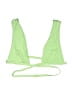 Zara Solid Green Swimsuit Top Size XL - photo 1