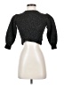 Intermix Tweed Black Turtleneck Sweater Size S - photo 1