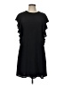 Worthington Solid Black Cocktail Dress Size 10 - photo 1